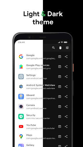 Basic APK Manager 3 تصوير الشاشة