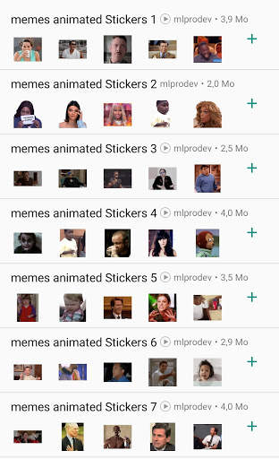 Memes Animated Stickers For WhatsApp screenshot 2
