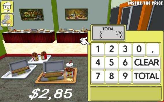 Cash Register: Kids Restaurant screenshot 1