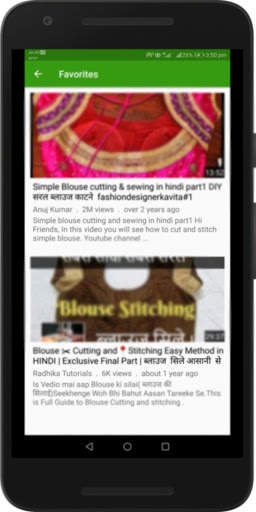Hindi Blouse Cutting and Stitching Video Tutorials screenshot 8