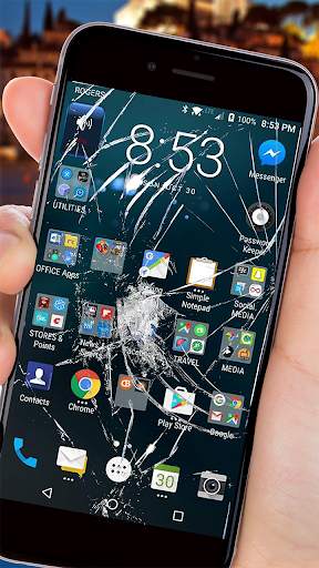 Broken Screen Prank screenshot 1