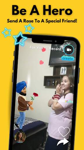Krikey: India's AR Short Videos   3D Games App screenshot 4