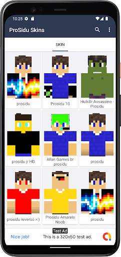 Skin de ProSidu para Minecraft screenshot 4