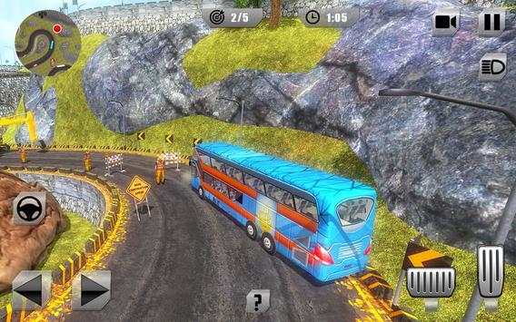 Offroad Bus Simulator 2017:Tourist Coach Bus Drive screenshot 4