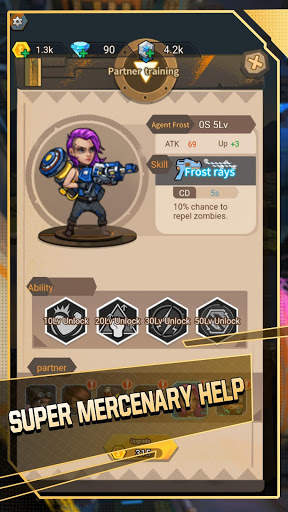Zombies Defense：Mecha Hero screenshot 3