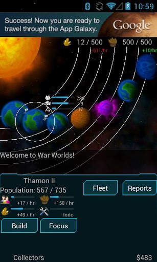 War Worlds screenshot 2