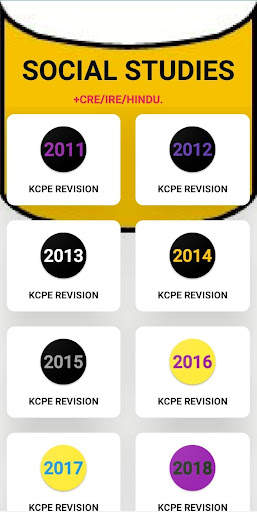 Kcpe Social Studies Revision screenshot 1