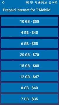 Prepaid Internet for T-Mobile screenshot 2
