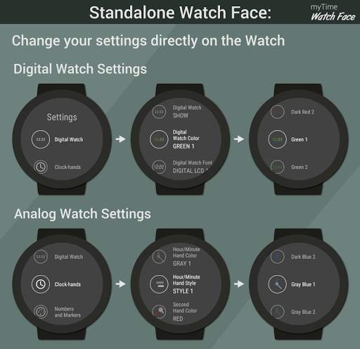 myTime Watch Face Lite screenshot 9
