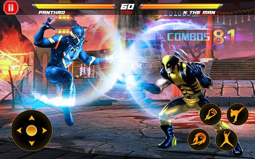 Superhero Grand League Fighting - Kungfu Legends screenshot 1