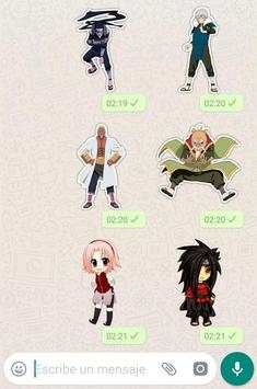 Naruto stickers screenshot 1