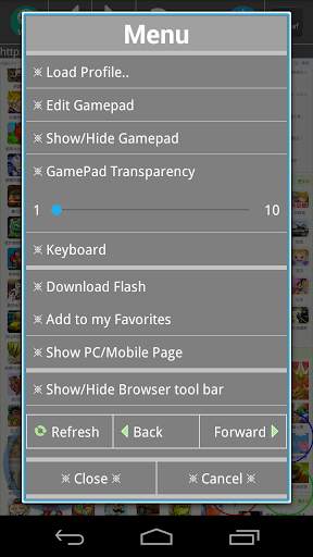 Flash Game Player Classic screenshot 3