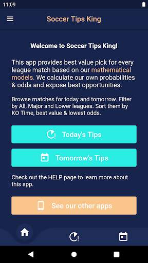 Soccer Tips King screenshot 2