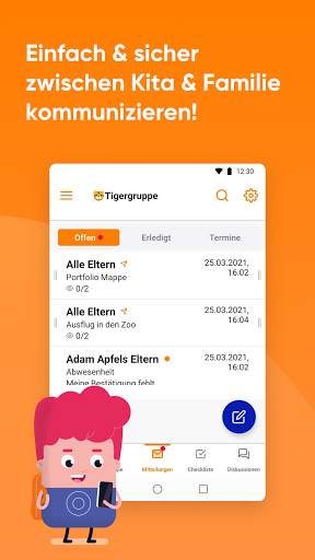KidsFox - der Kita-Messenger screenshot 2
