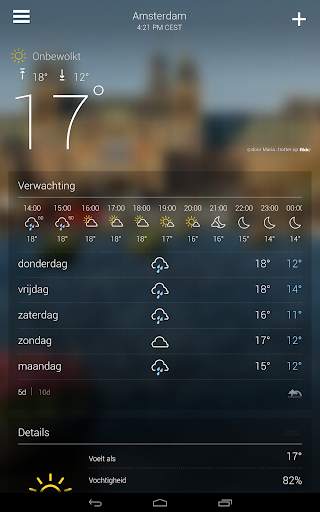 Yahoo Weer screenshot 18