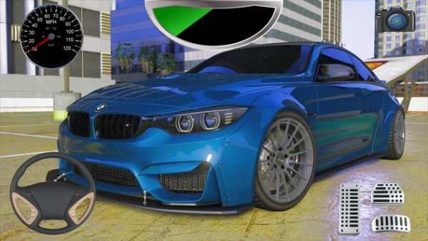 Driving BMW F82 M4 Simulator Game screenshot 2