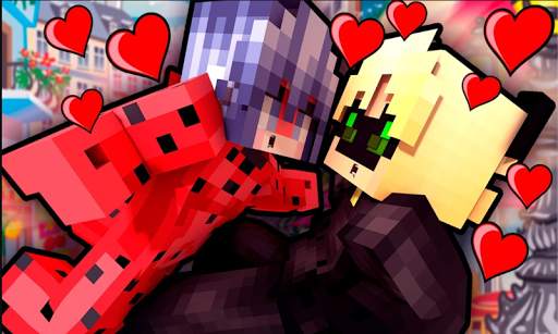 Noir Lady Bug Mod for Minecraft PE screenshot 1