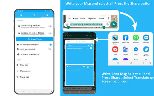 Translate on Screen - Translate Chat screenshot 3