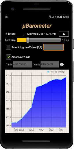 mu Barometer screenshot 4