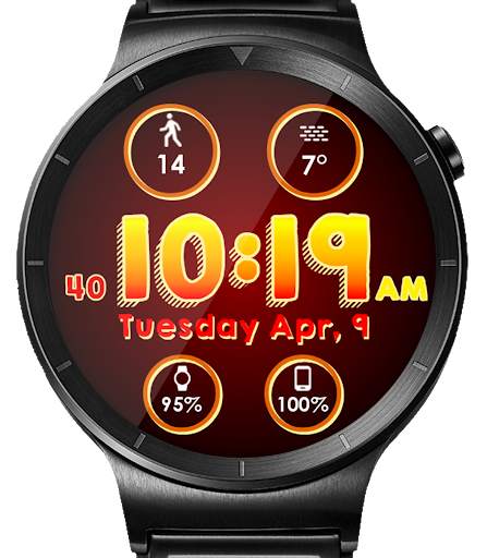 Line Face HD Watch Face Widget & Live Wallpaper screenshot 14