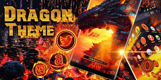 Dragon Launcher Theme screenshot 4