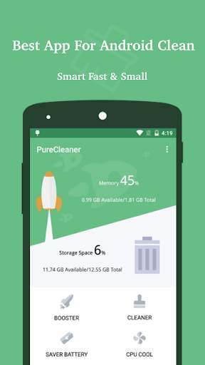 Power Cleaner & Clean cache junk for android screenshot 1