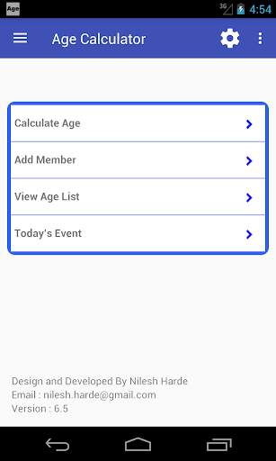Age Calculator screenshot 1
