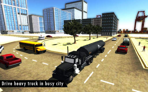 Oil Tanker Fuel Transporter 3D screenshot 2