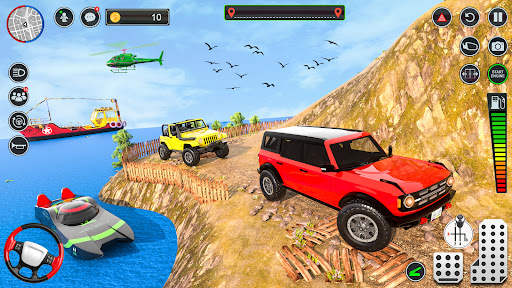 Offroad Jeep SUV Driving Games screenshot 5