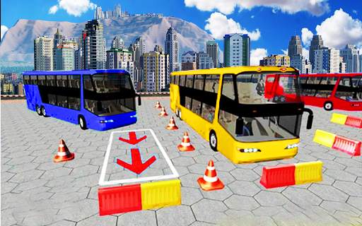 Advance Bus Parking Simulator: Driving games 2019 screenshot 1