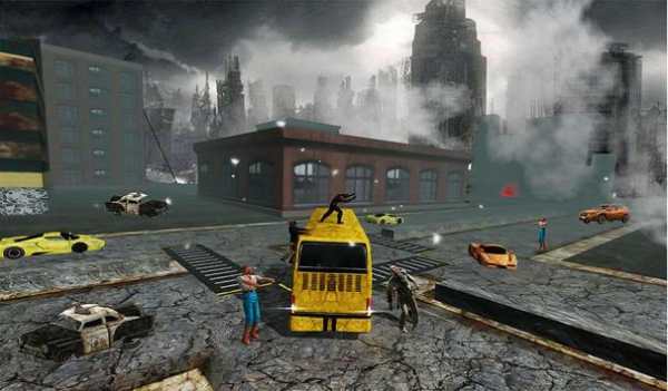 Zombie Bus Simulator Dead City screenshot 14