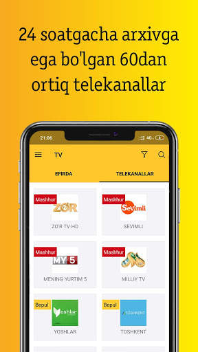 Beeline TV Uzbekistan screenshot 1