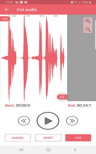 MP3 Cutter Pro screenshot 2