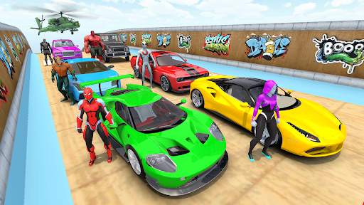 Car Driving Stunts Car Games screenshot 6