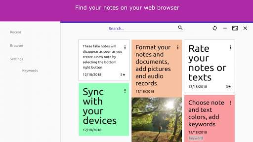 Carnet - Notes app 5 تصوير الشاشة