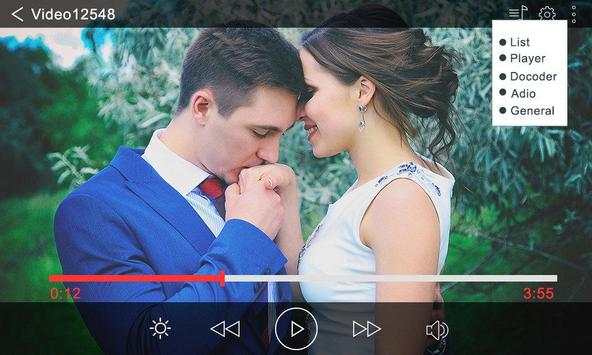 XX Video Player - HD MX Player 3 تصوير الشاشة
