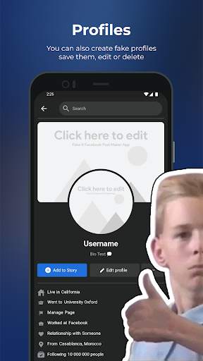 FakeIt post Maker for Facebook screenshot 6