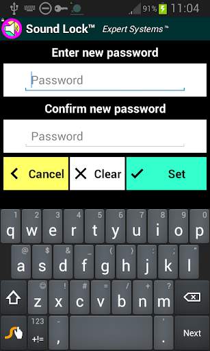 Sound Lock screenshot 7
