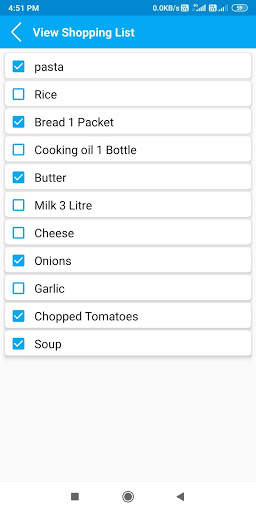 Shopping List screenshot 4