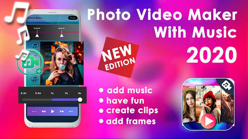 Photo Video Maker with Music and Lyrics screenshot 1
