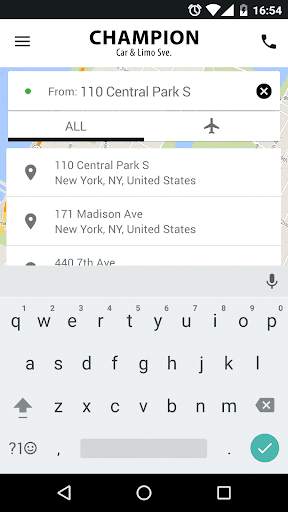 Champion Car & Limo Service screenshot 4