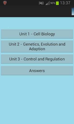 Higher Biology Quiz screenshot 2