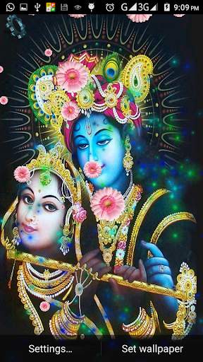 Radha Krishna Live HD 3D Wallpaper screenshot 4