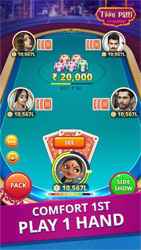 Teen Patti ZingPlay – Play with 1 hand screenshot 7