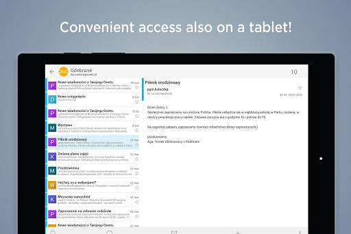 Onet Poczta - e-mail app screenshot 2