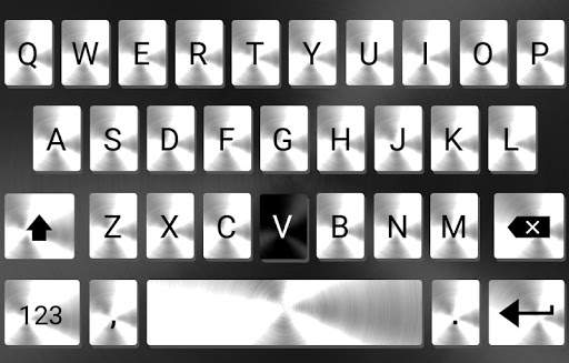 Metal Emoji Keyboard Emoticons screenshot 1