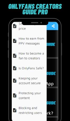 Guide Only Fans App screenshot 7