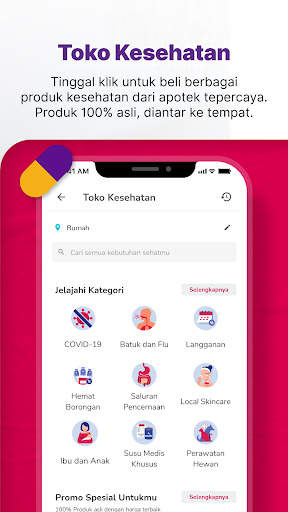 Halodoc: Doctors & Medicines screenshot 3