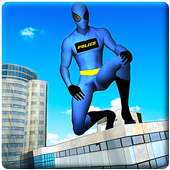 Police Spider Hero City Rescue
