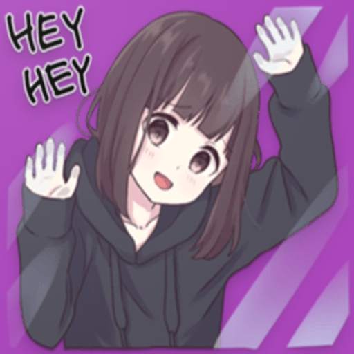 Figurinhas fofas (Cute Girls Stickers) WhatsApp 1.0